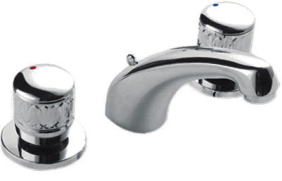 Batería Lavabo Caño Central Paula-3