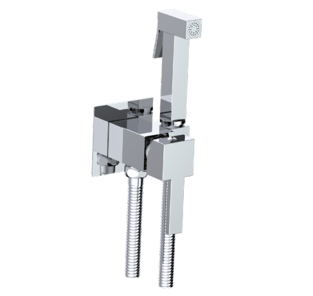 Kit Empotrar Bide-Wc Niza Cromo