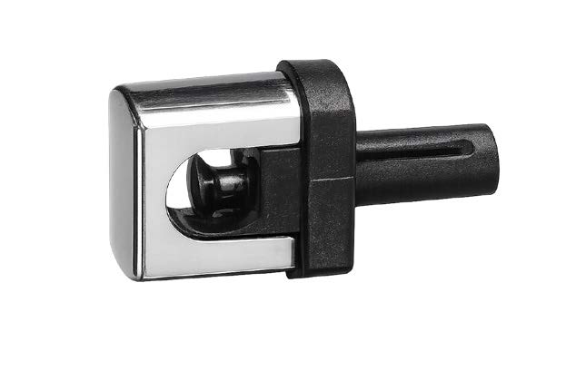 ABRAZADERA CROMO ABS CON TAPA