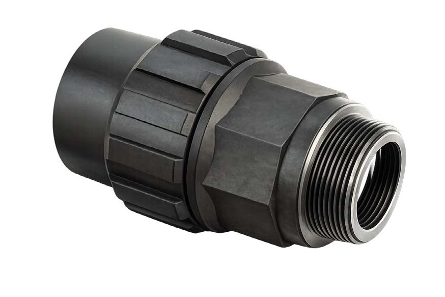 ENLACE MACHO POLIET/PLAST.