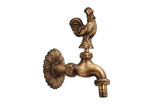 GRIFO JARDIN GALLO BRONCE